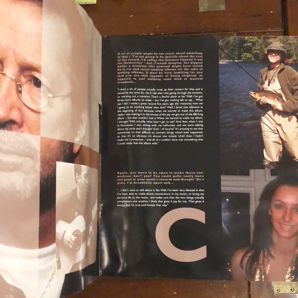 ***Free*** Eric Clapton Reptile 34-Page Tour Program '01 - Picture 6 of 6